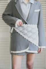 idem big lace scarf