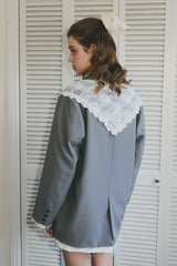 idem big lace scarf