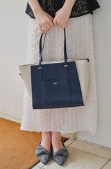 2way bicolor classy bag