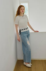 heart damage denim