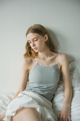 cup in tulle frill camisole