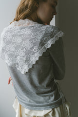 idem big lace scarf