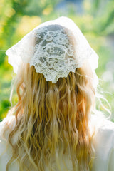 idem big lace scarf