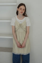 leather frill onepiece