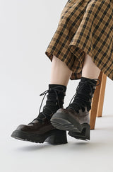 lace up socks boots