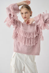 fringe loose knit
