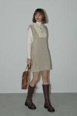 half zip bi-color onepiece
