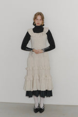 dot × dot many frill onepiece