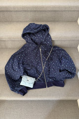 heart frill hoodie