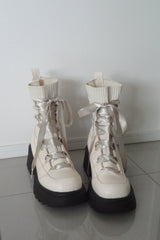 lace up socks boots