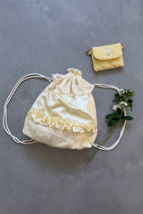 lace frill knapsack