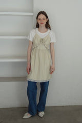 leather frill onepiece