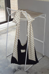 big ribbon tote bag