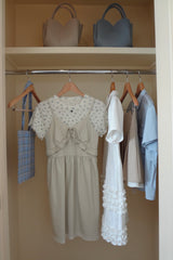 leather frill onepiece