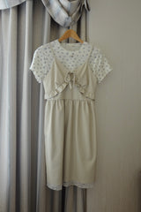 leather frill onepiece