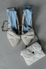 paddet chain pouch bag