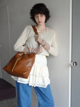 heart charm shoulder bag