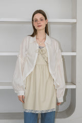 leather frill onepiece