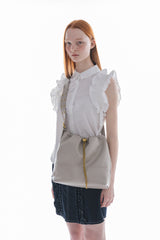 heart charm shoulder bag