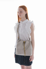 heart charm shoulder bag