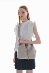 heart charm shoulder bag