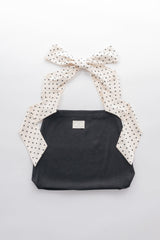 big ribbon tote bag