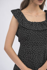 dot × dot many frill onepiece