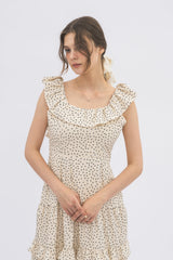 dot × dot many frill onepiece