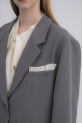 oversized layered jacket