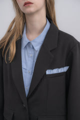 oversized layered jacket