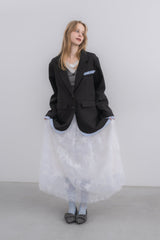 oversized layered jacket