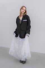 oversized layered jacket