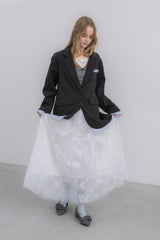 oversized layered jacket