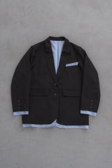 oversized layered jacket