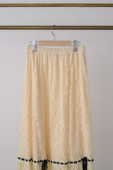 romantic lace ribbon skirt