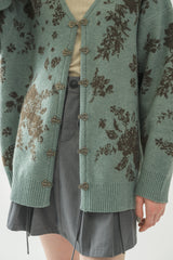 flower china cardigan