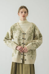 flower china cardigan