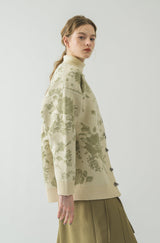 flower china cardigan