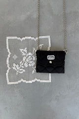 paddet chain pouch bag