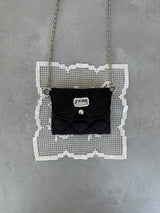 paddet chain pouch bag
