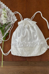 lace frill knapsack