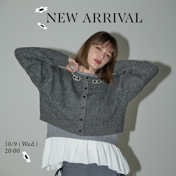 idem 新作アイテム 販売スタート！ 10/9 (Wed.) 20:00 Sales Release