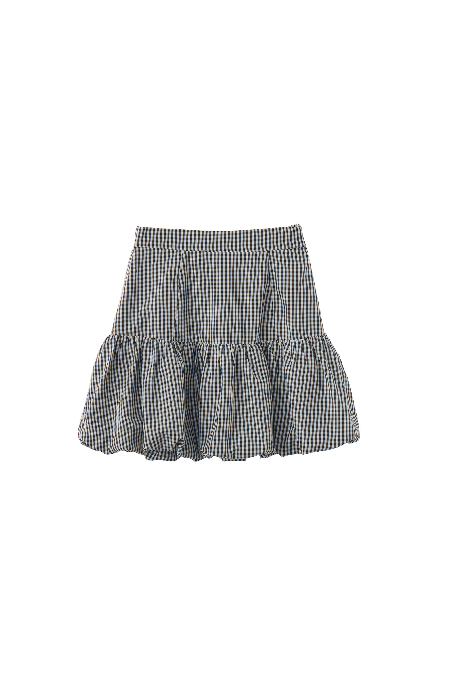 peplum balloon mini skirt – idem