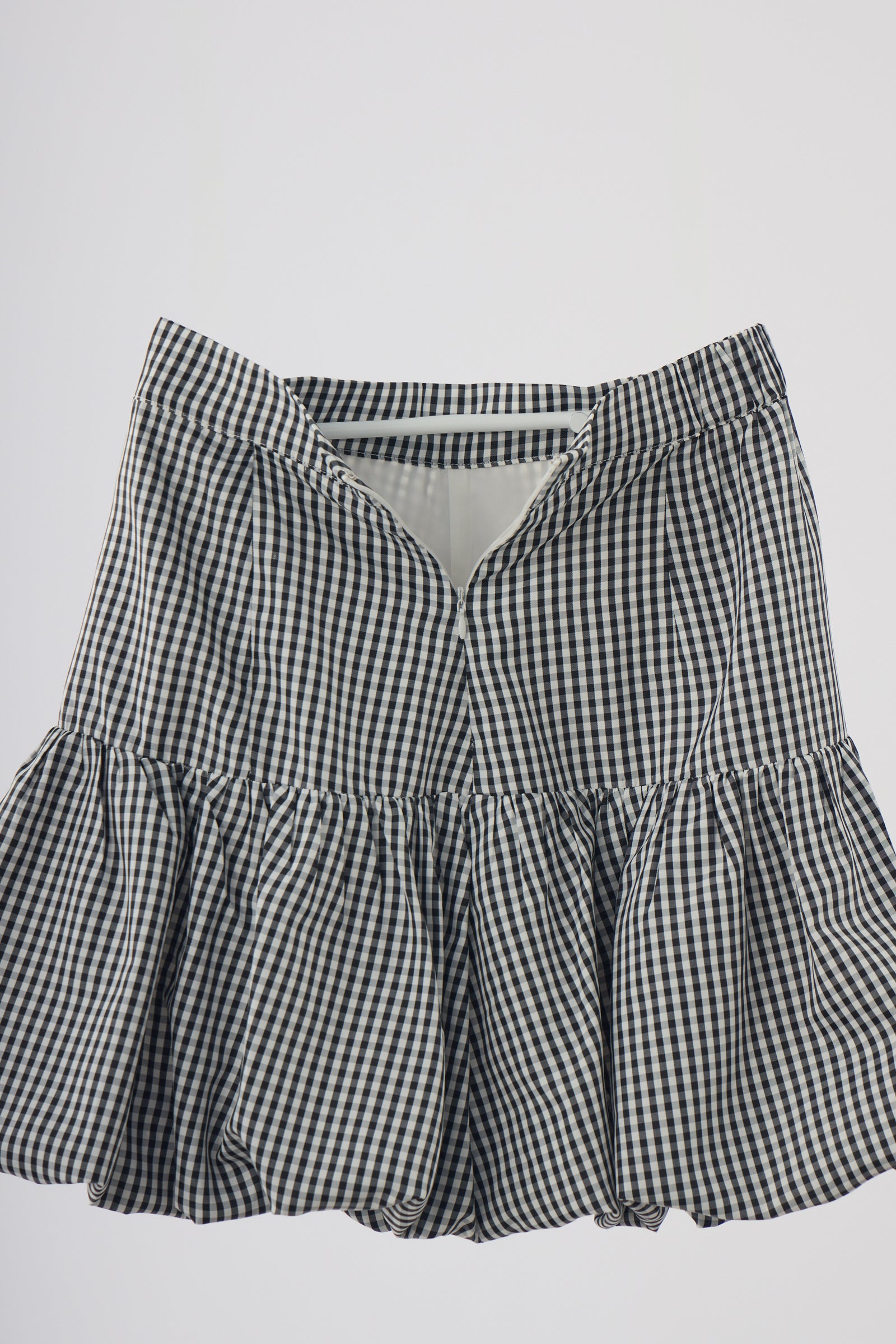 peplum balloon mini skirt – idem