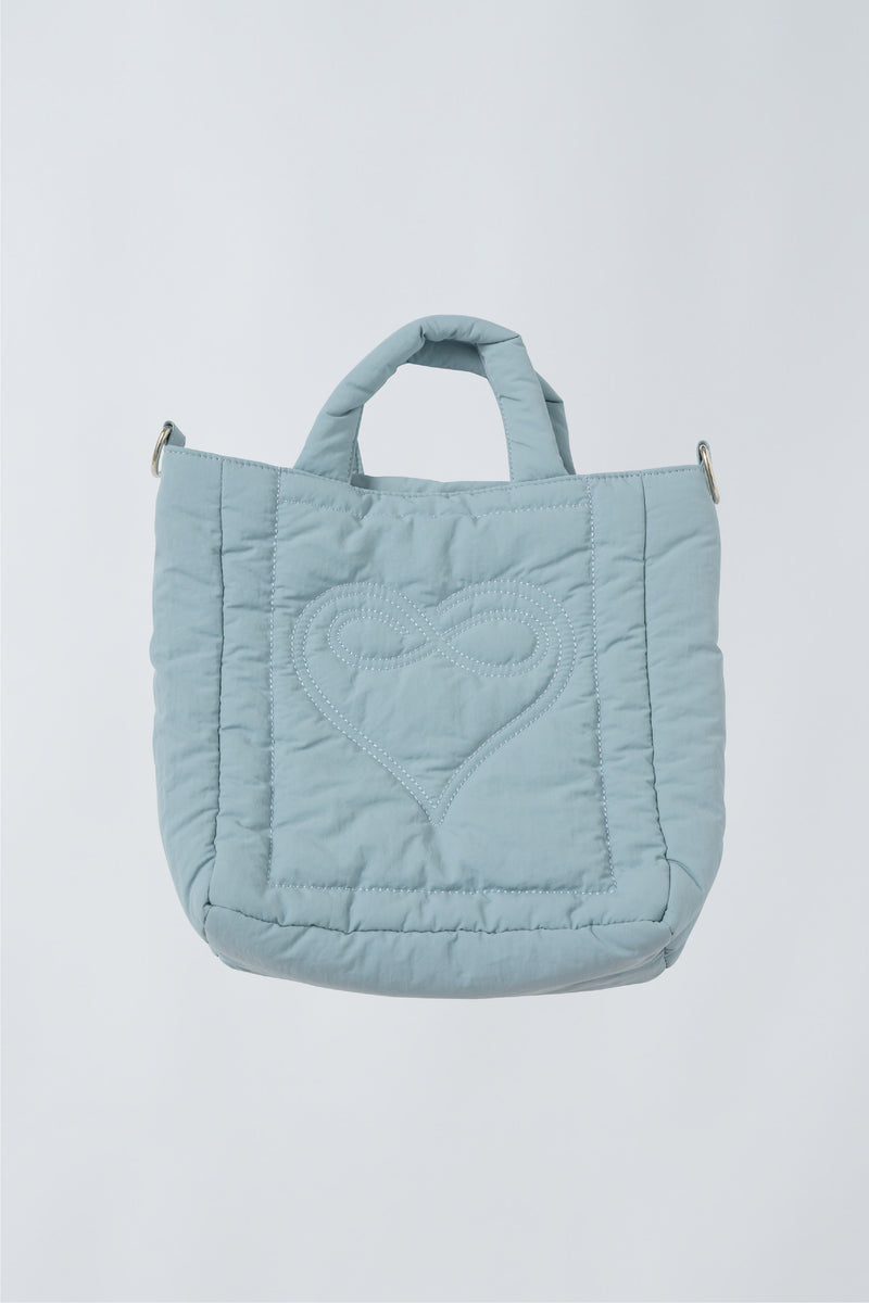 padded heart bag