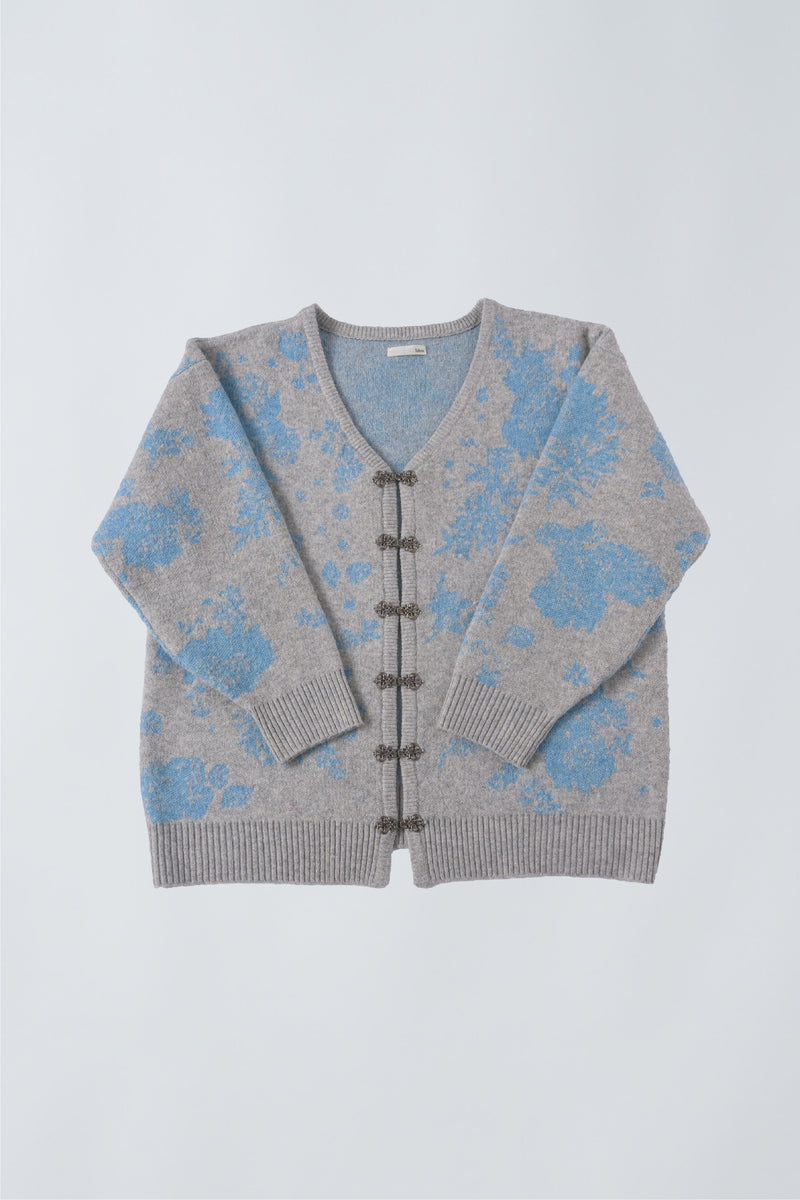 flower china cardigan