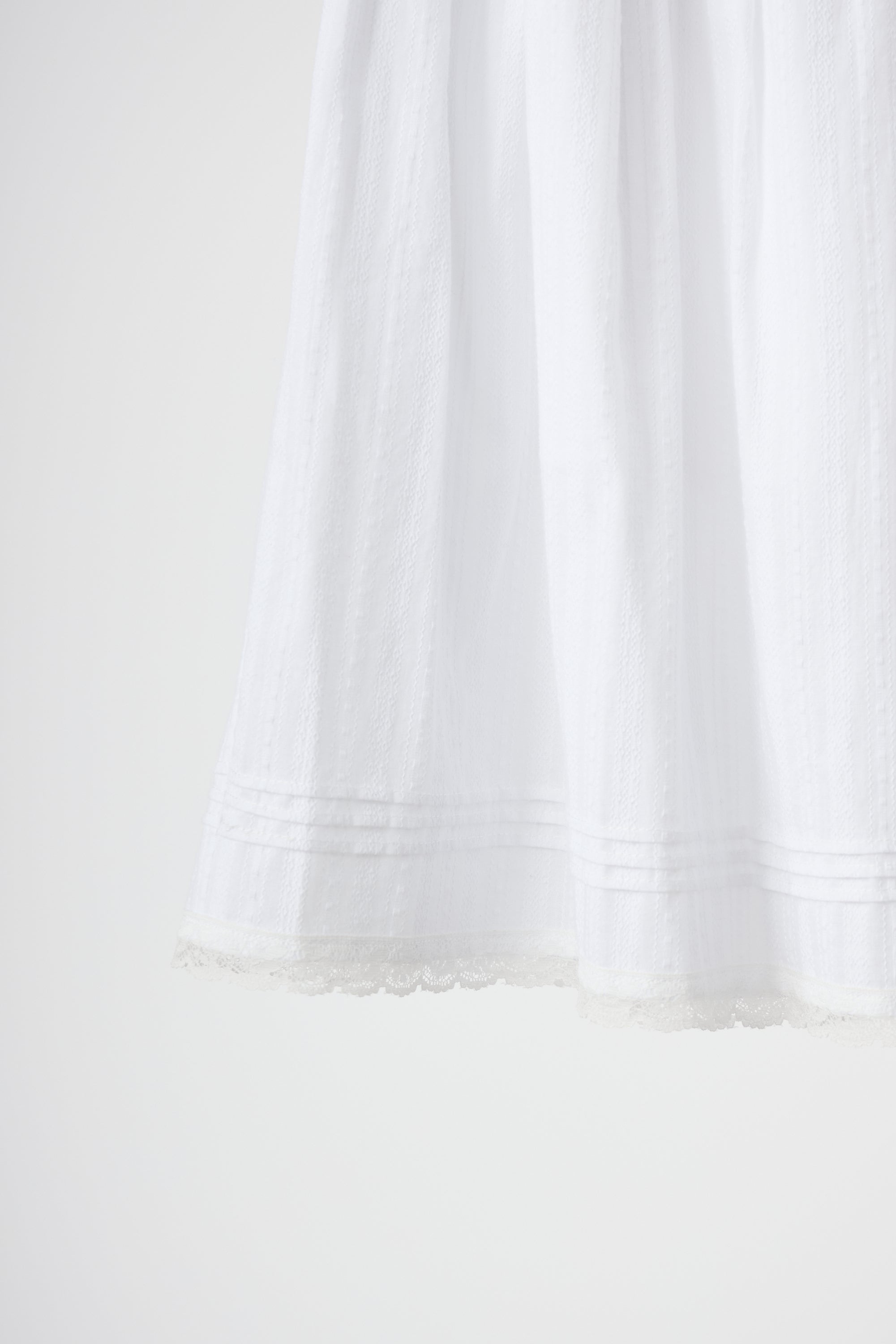 cotton lace vintage skirt