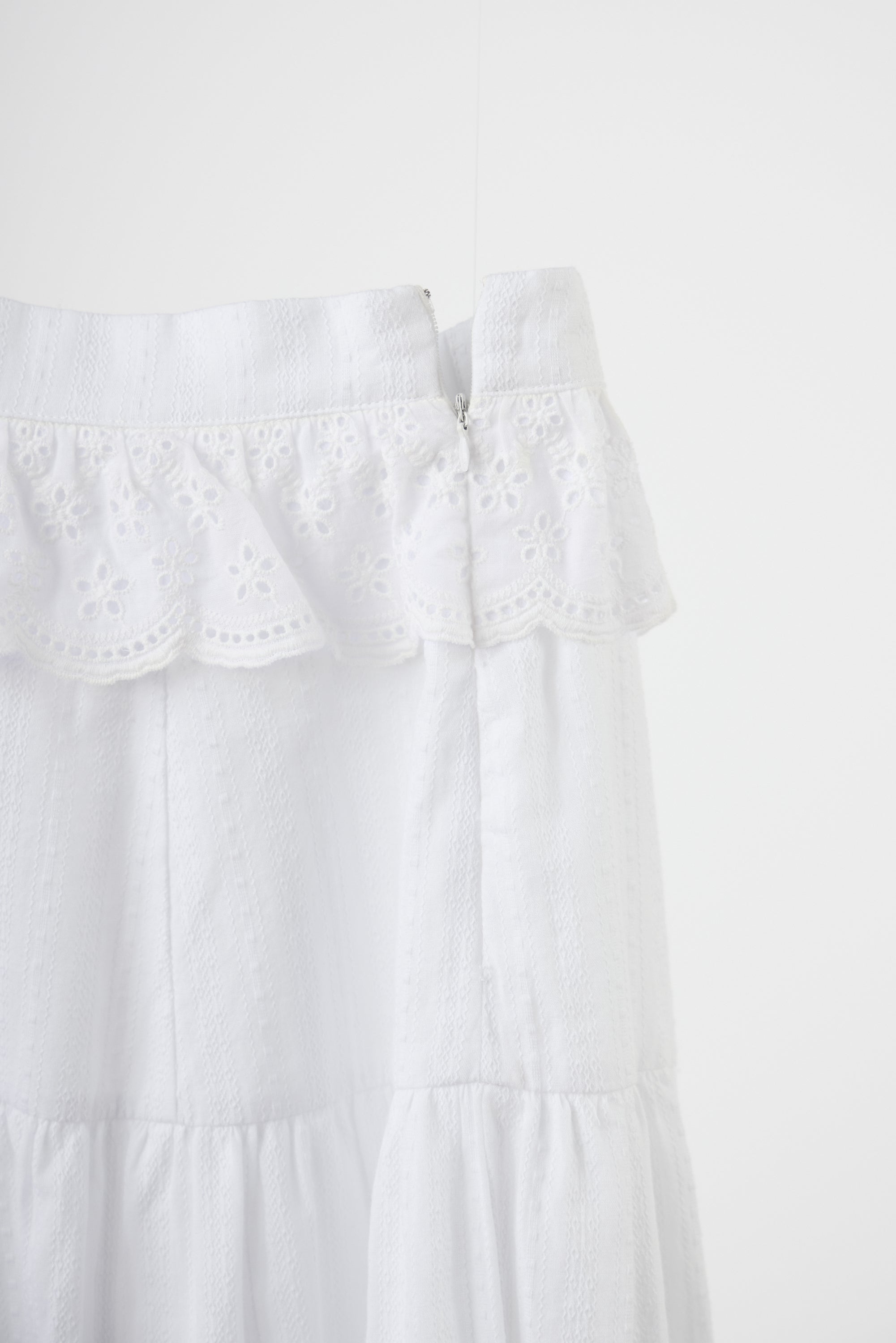 cotton lace vintage skirt