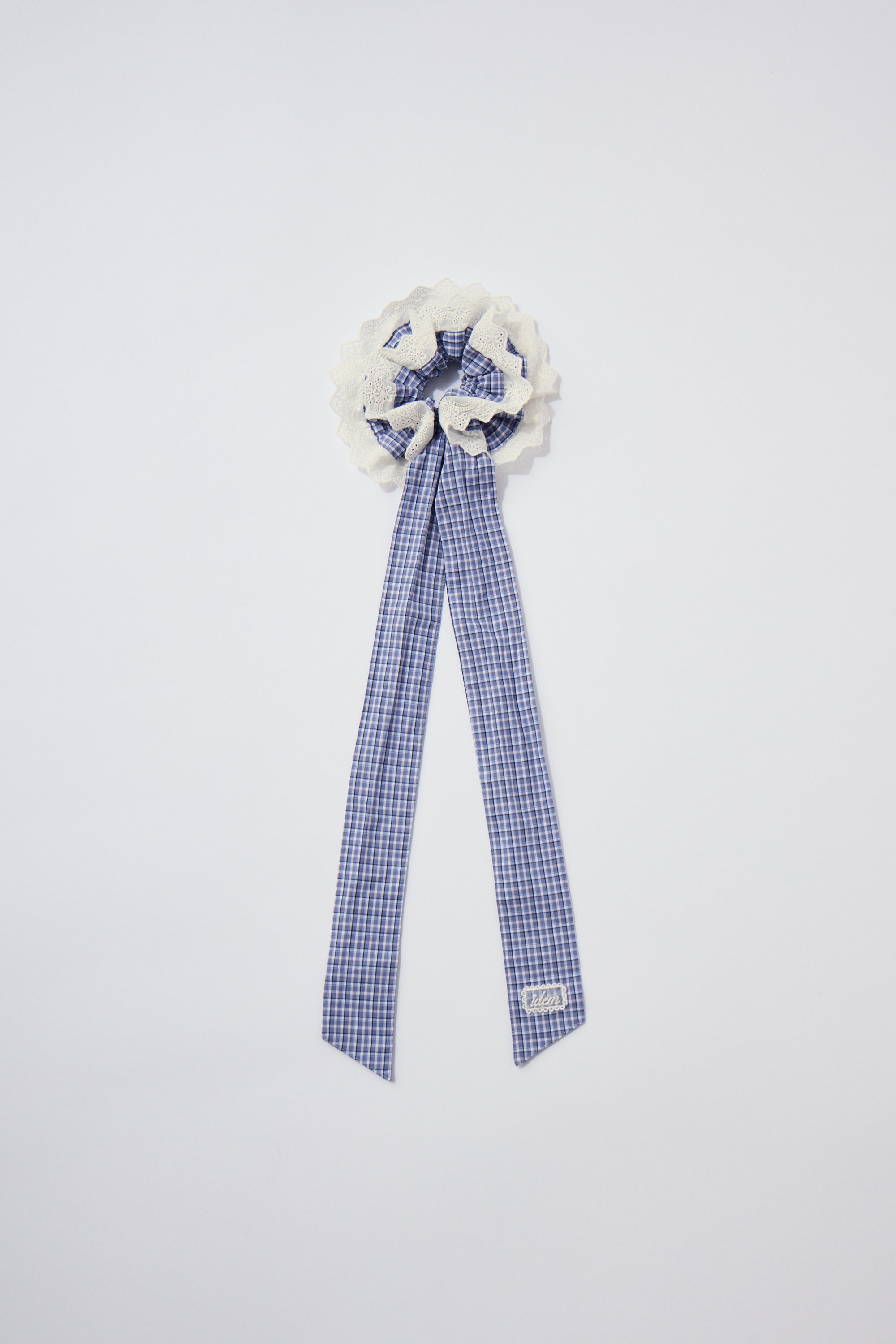 big frill ribbon chouchou