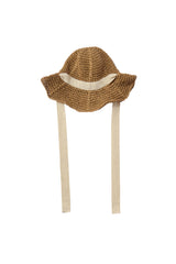 ribbon straw hat